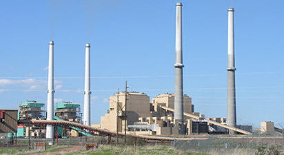 Colstrip generating plant